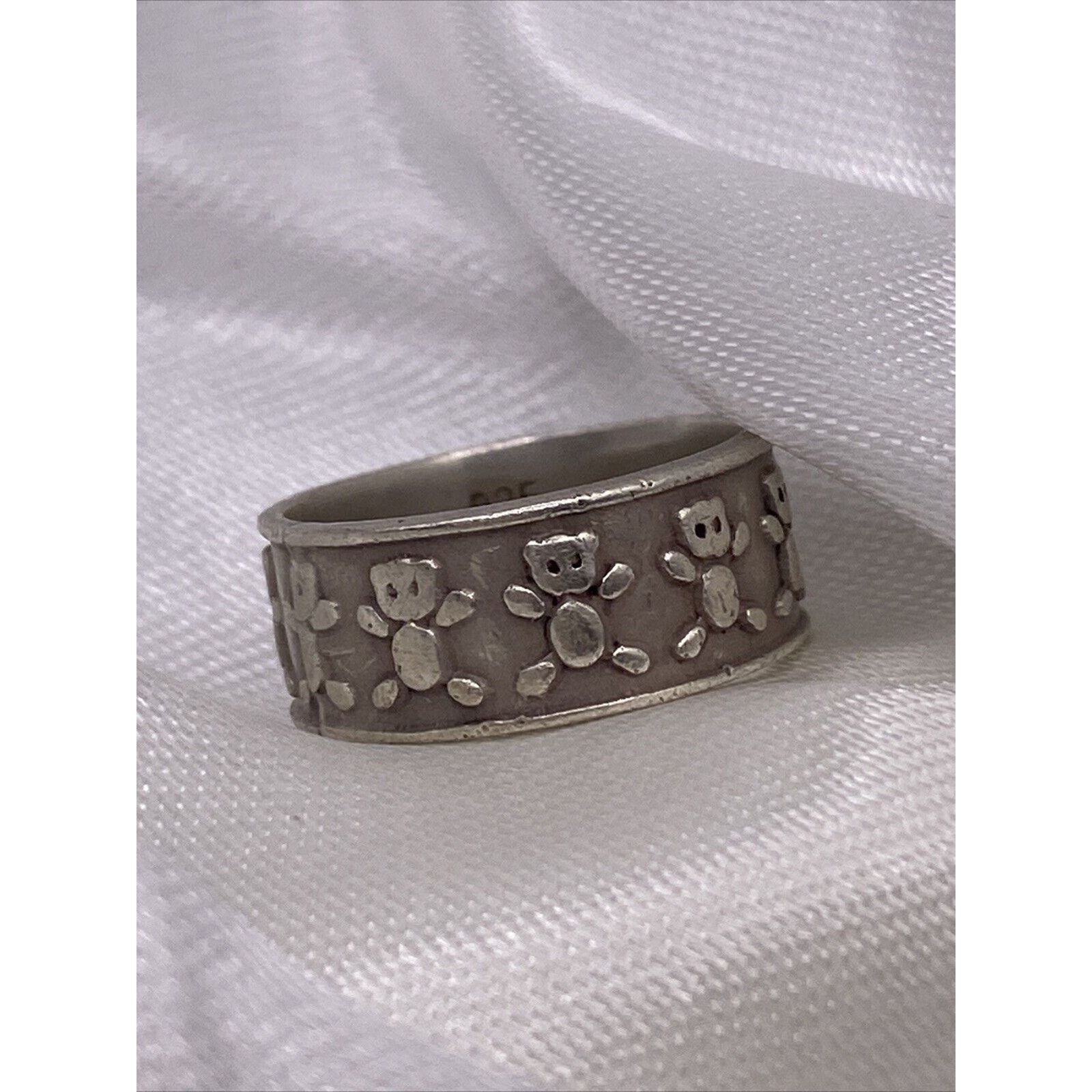 Bears Ring Size 6 Teddy Bear Sterling Silver Women Girls 45$